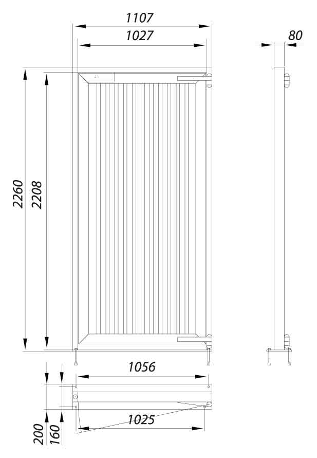 drawing emergency door
