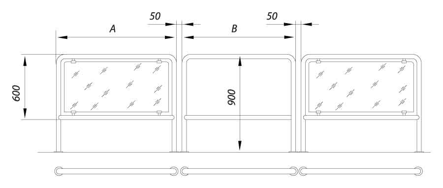 drawing of enclosure